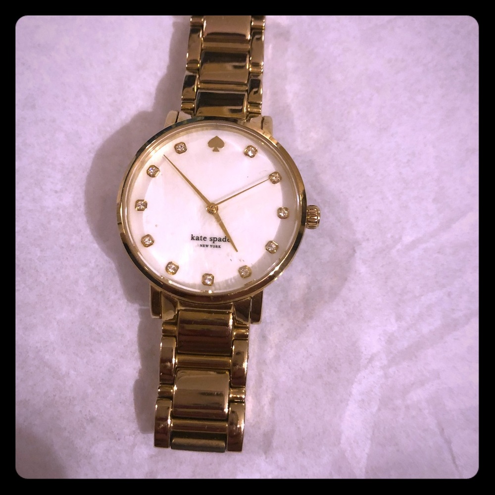 Kate spade gold watch